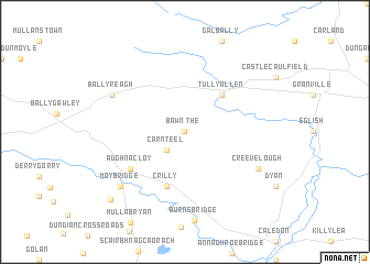 map of The Bawn